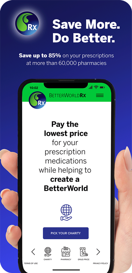 BetterWorldRx AppStore Screen